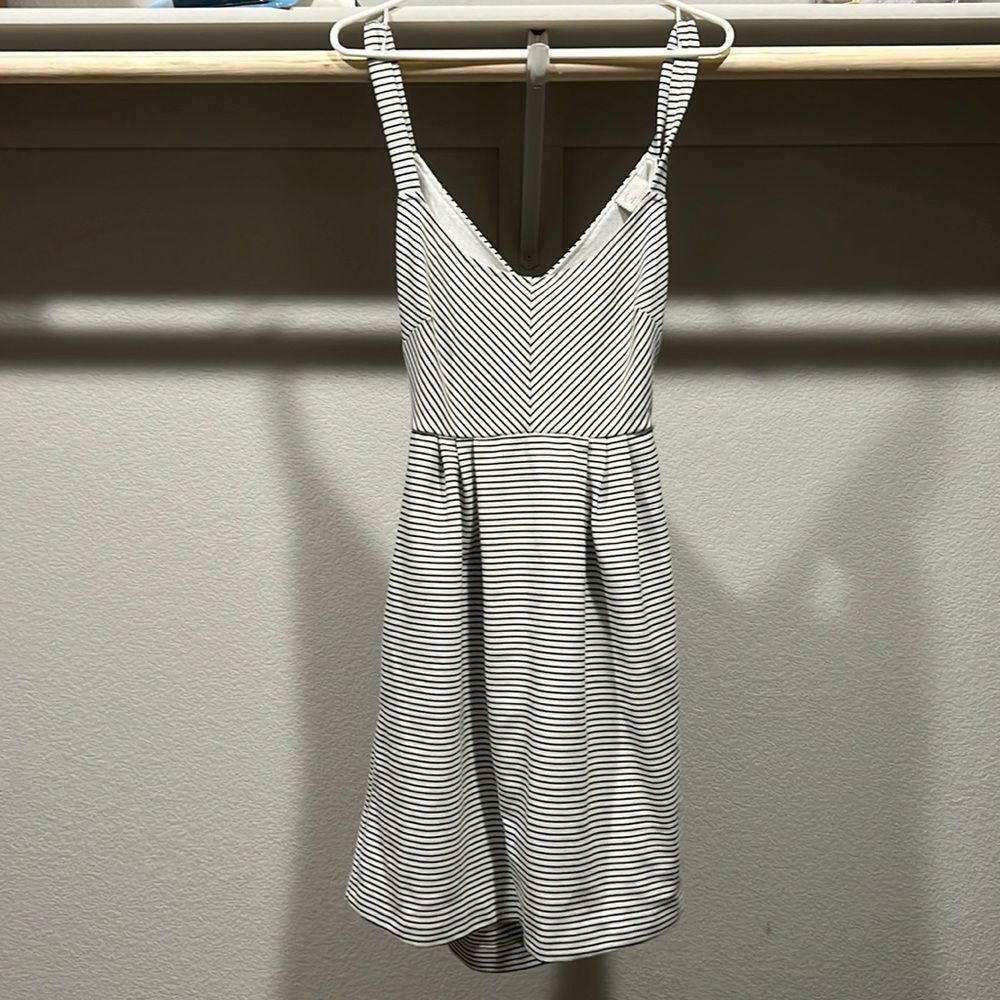 Anthro postmark  striped dress
